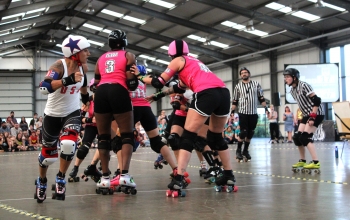 Team USA vs London Brawling - Roller Derby